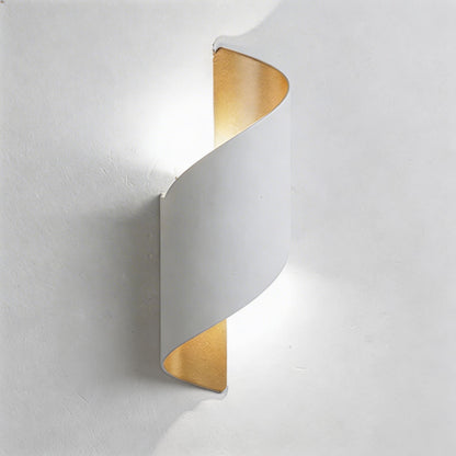 Modern Outdoor Wall Light Dual-Sided LED Waterproof Aluminum Sconce with Acrylic Shade