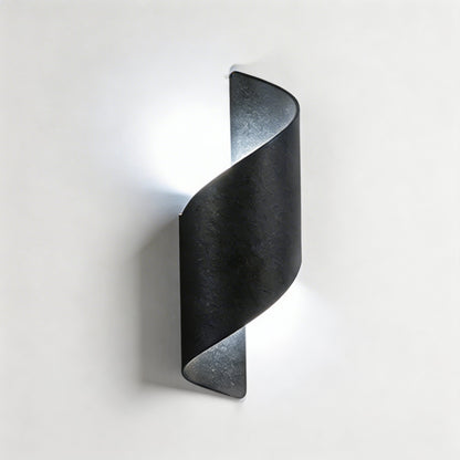 Modern Outdoor Wall Light Dual-Sided LED Waterproof Aluminum Sconce with Acrylic Shade