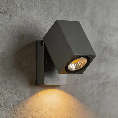Modern Outdoor Wall Lamp Foldable Waterproof Aluminum 5W LED for Garden and Corridor