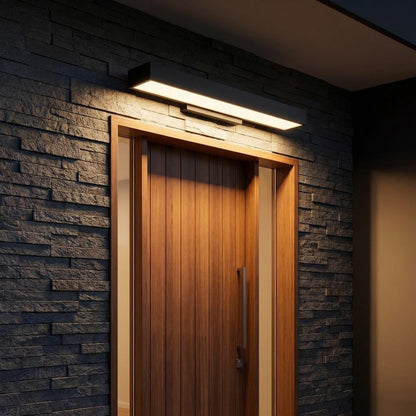Modern Waterproof Outdoor Wall Light Stainless Steel Adjustable LED Design for Exterior Use